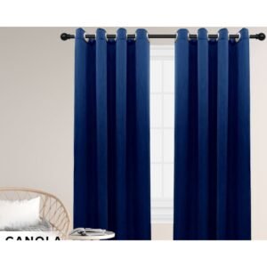 Blush Pink Canola Blackout Curtain