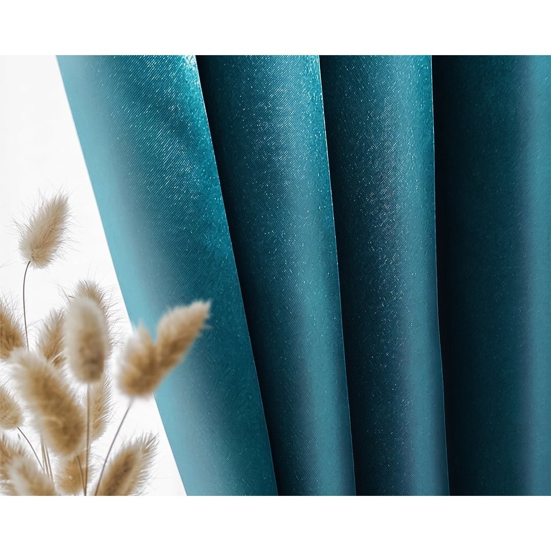 Crystella Semi Blackout Curtain - Ash Brown - Image 2