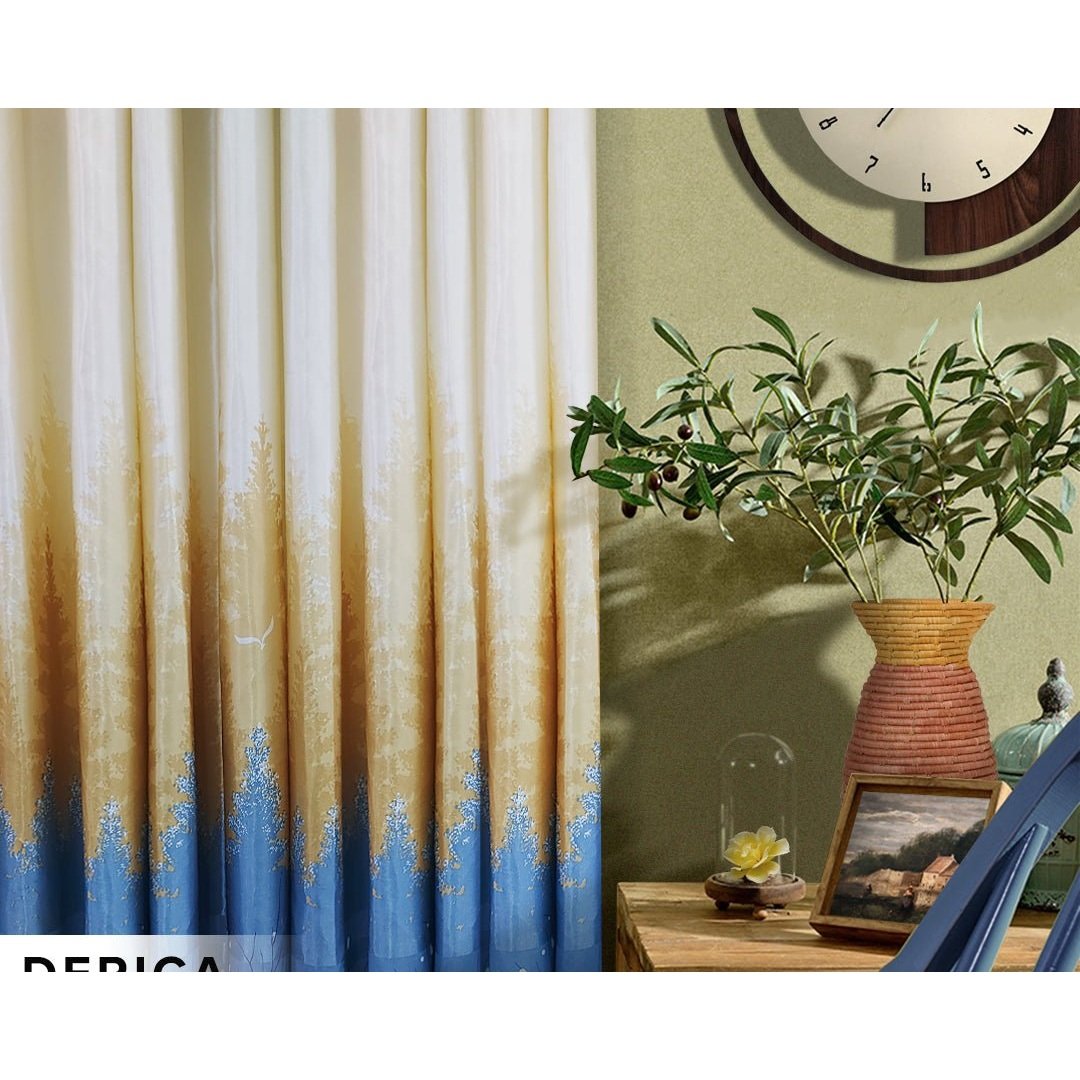 Derica Semi Blackout Curtain - Purple Magenta