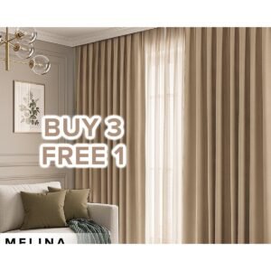 Melina Blackout Curtain - Carnation Pink