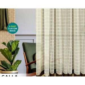 Calla Sheer Curtain Custom Made - Cream