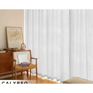 Calypso Sheer Curtain Custom Made - Beige