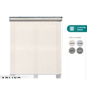 Arliyo Sunscreen Roller Blinds Custom Made - Cream