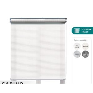 Carino Sunscreen Roller Blinds Custom Made - Bisque