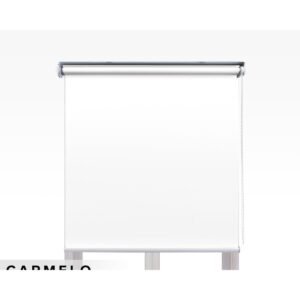 Carmelo 100% Blackout Roller Blinds Custom Made - Cloud White